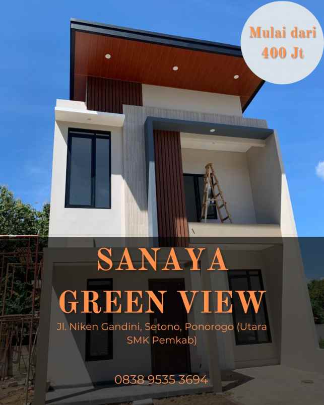 dijual rumah jl niken gandini kelurahan