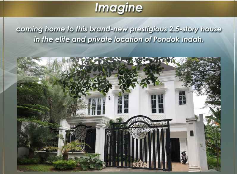 dijual rumah jl pinang emas xii pd