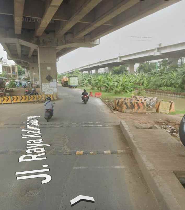 dijual rumah jl raya noer alie kalimalang