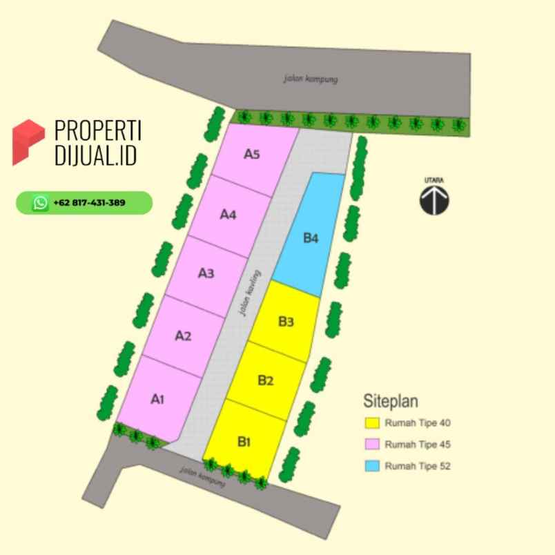 dijual rumah jl wates km 11 sedayu