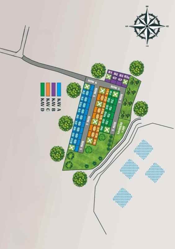 dijual rumah jln bantar jati setu