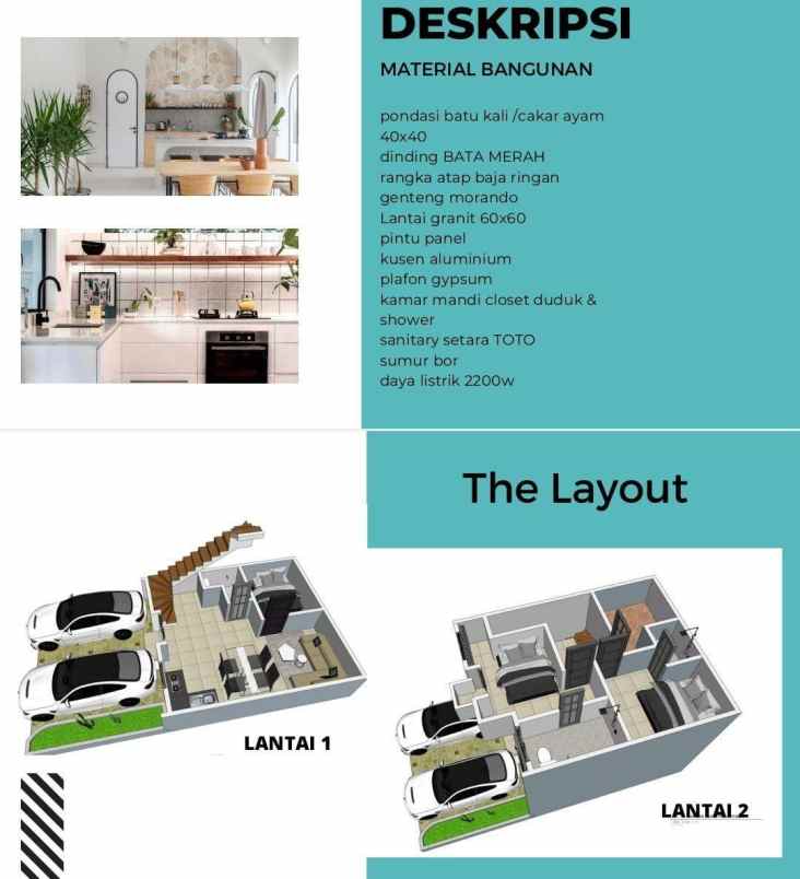 dijual rumah jln salamun cilangkap baru