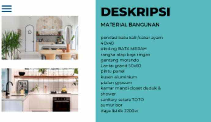 dijual rumah jln salamun cilangkap baru