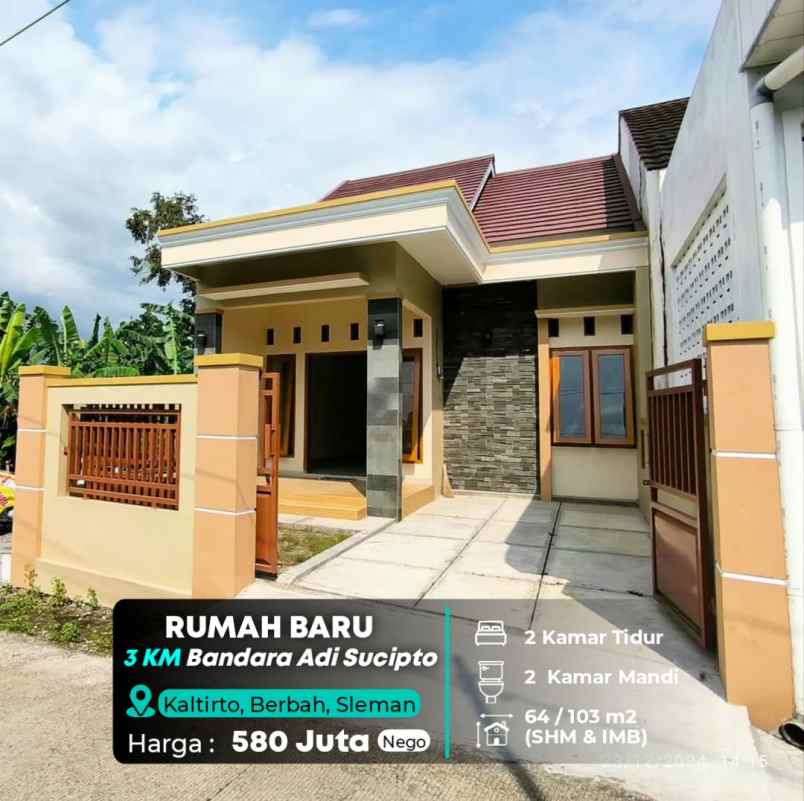 dijual rumah kalitirto