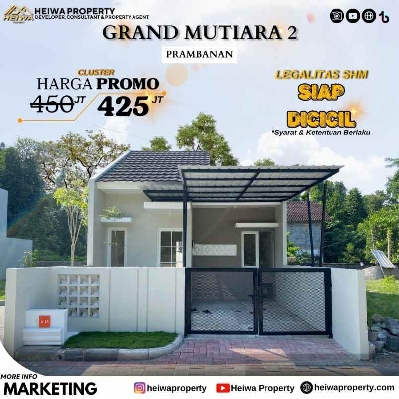 dijual rumah kebomati brajan prambanan