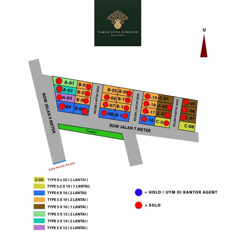 dijual rumah kebraon