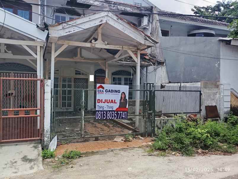 dijual rumah kelapa puan kelapa gading