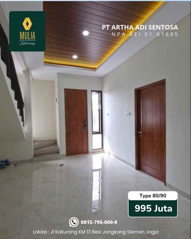 dijual rumah klidon wonosalam josari