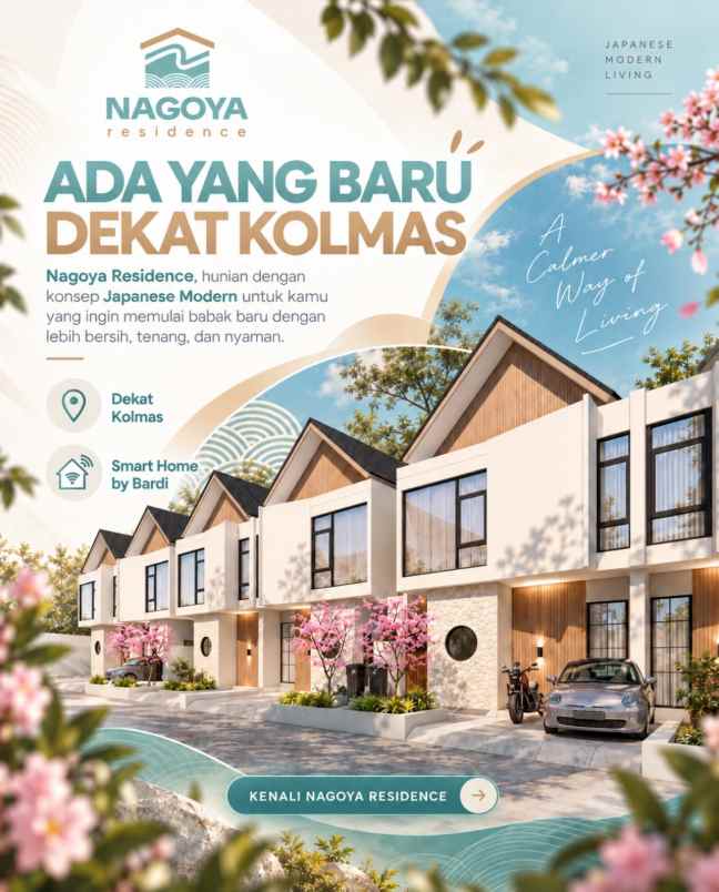 dijual rumah kolmas