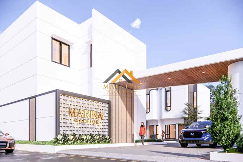 dijual rumah komplek marina mansion