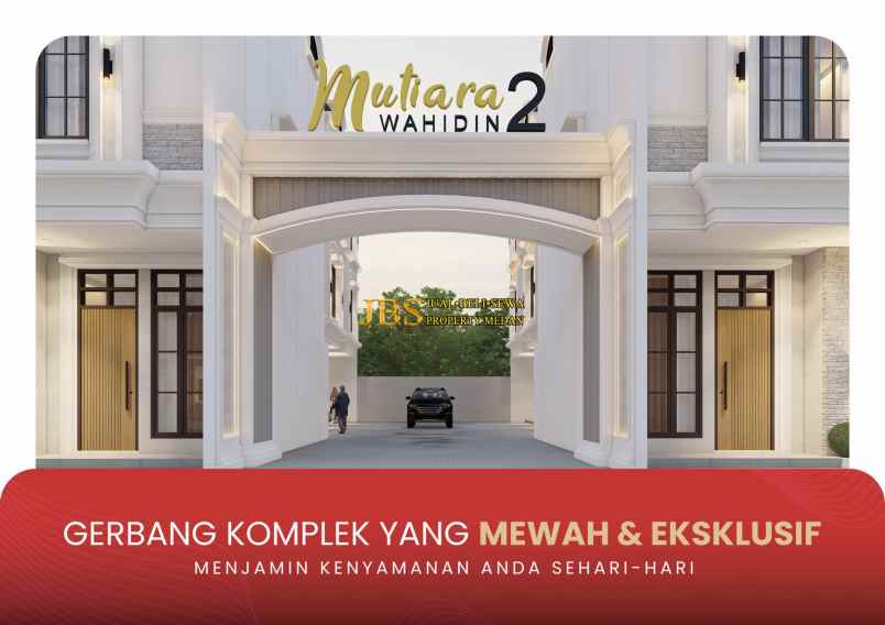 dijual rumah komplek mutiara wahidin 2