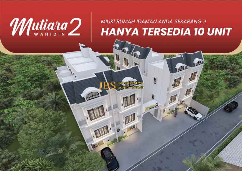 dijual rumah komplek mutiara wahidin 2