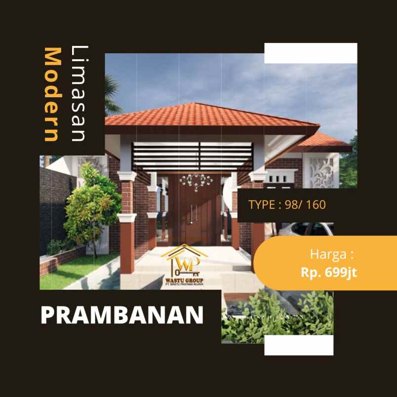 dijual rumah limasan