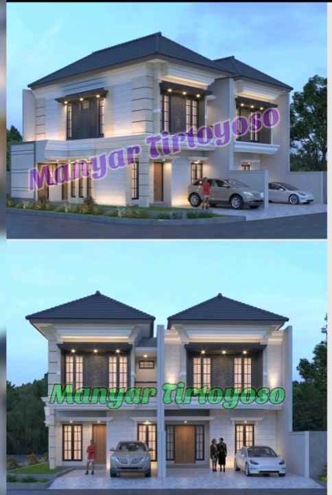 dijual rumah manyar tirtoyoso
