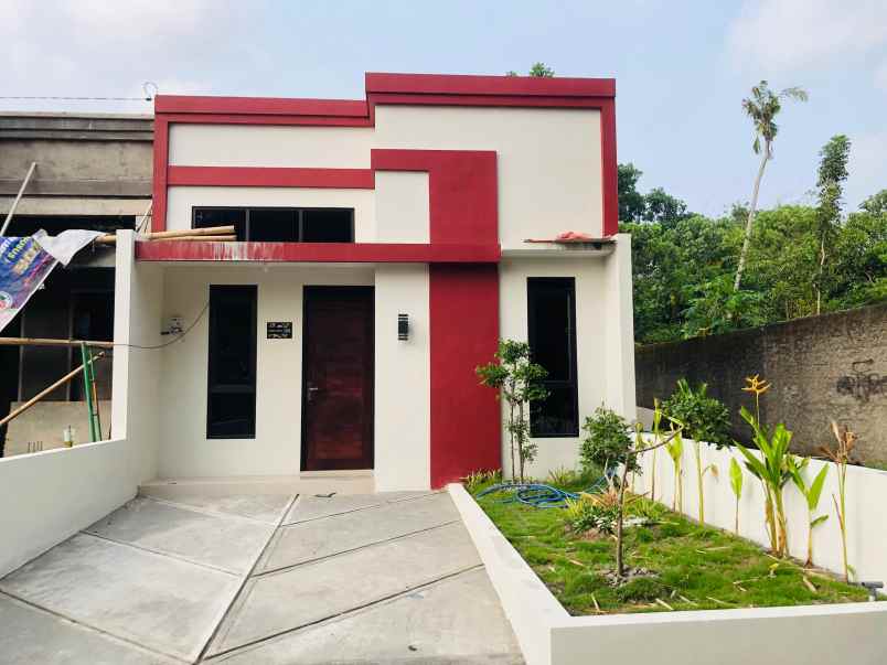 dijual rumah minimalis tropis shm ready