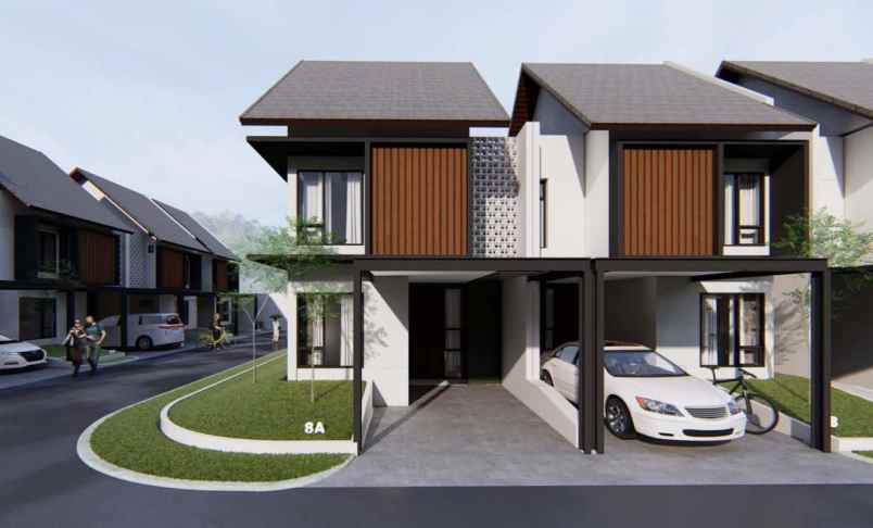 dijual rumah modern di tengah kota bandung