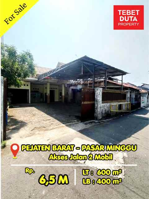 dijual rumah pejaten timur