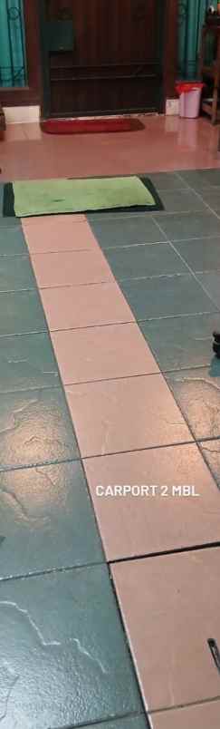 dijual rumah pelepah kelapa gading