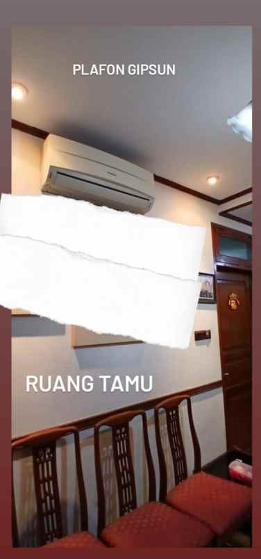 dijual rumah pelepah kelapa gading