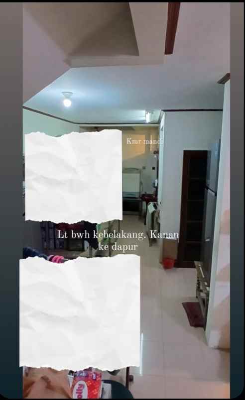 dijual rumah pelepah kelapa gading