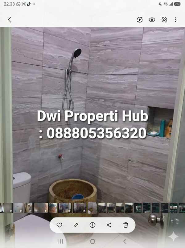dijual rumah perum harmoni kota