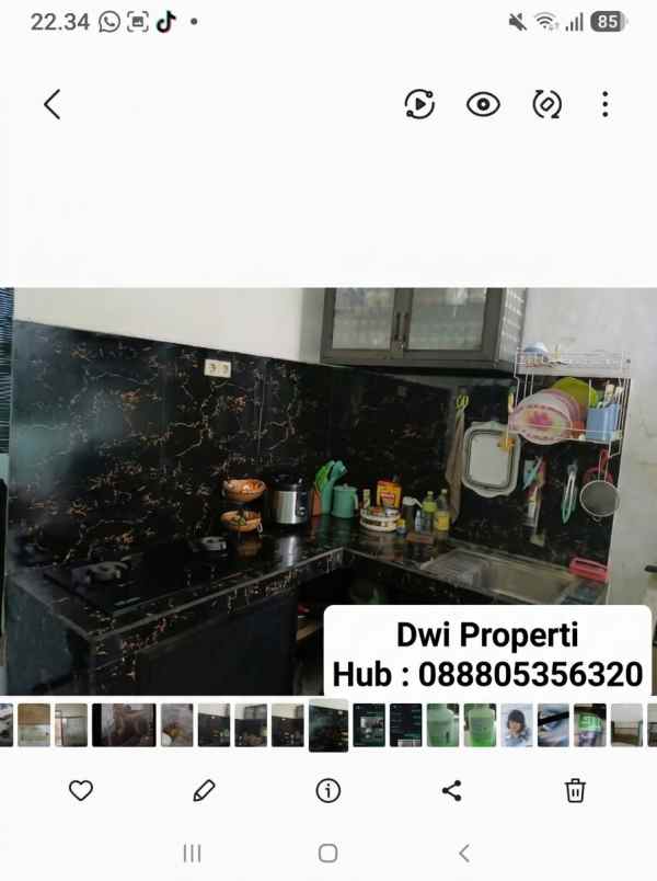 dijual rumah perum harmoni kota