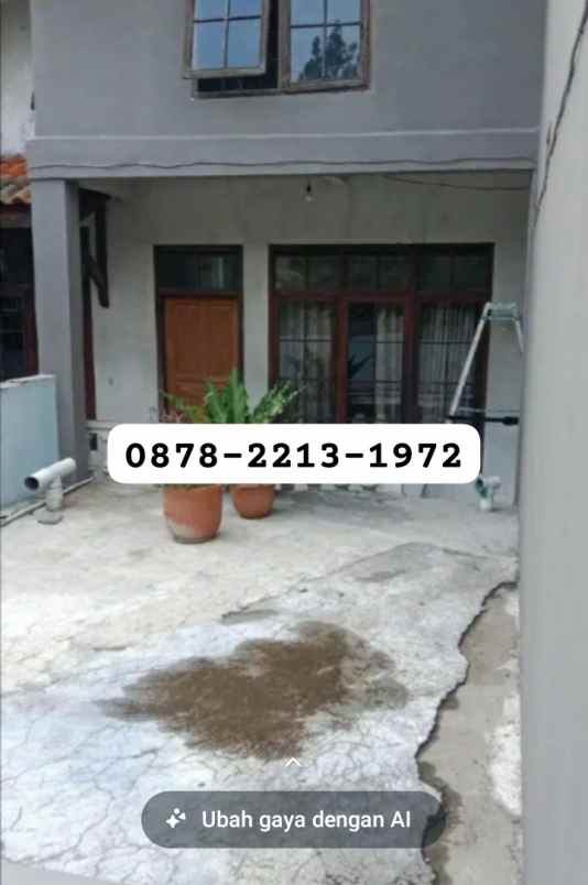 dijual rumah sayap sukajadi bandung utara
