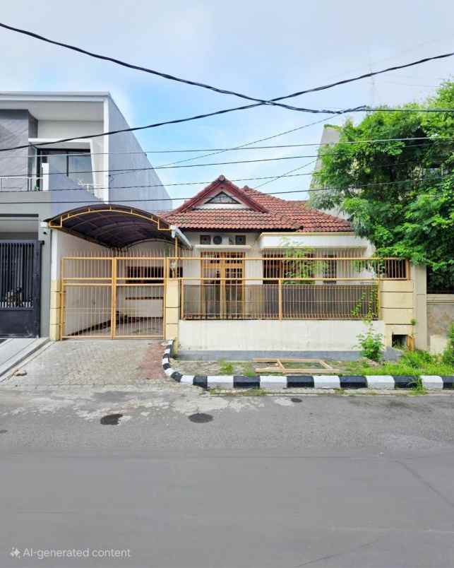 dijual rumah sutorejo prima utara