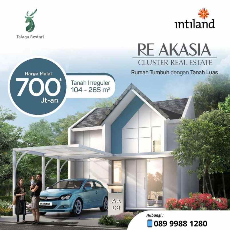 dijual rumah talaga bestari