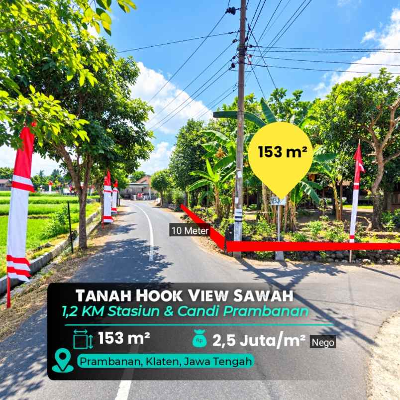 dijual tanah candi