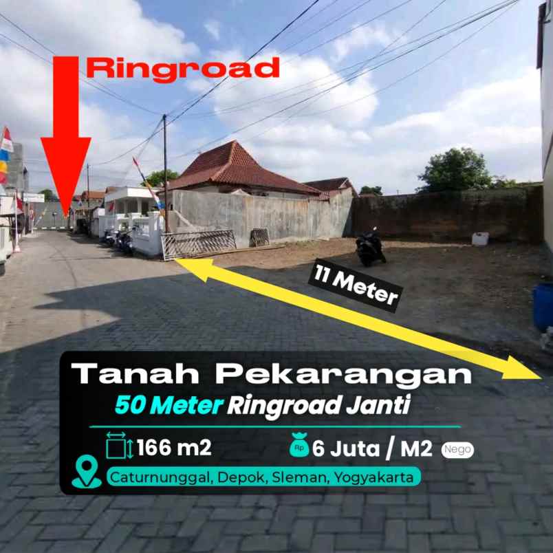 dijual tanah caturnunggal