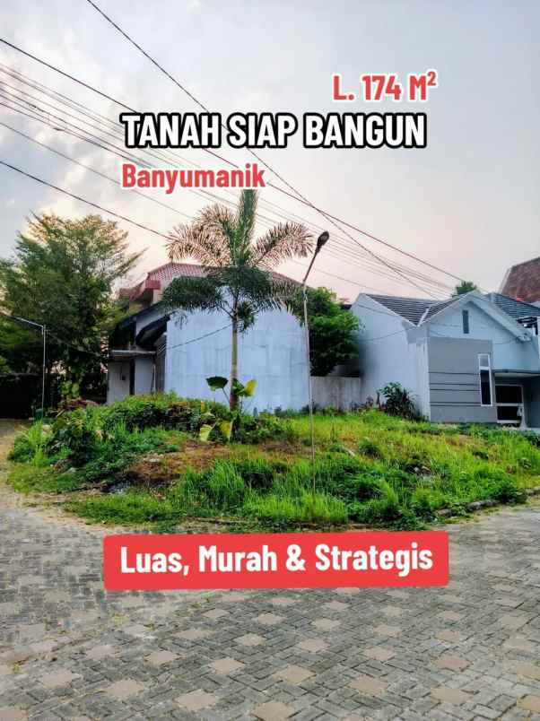 dijual tanah di banyumanik semarang