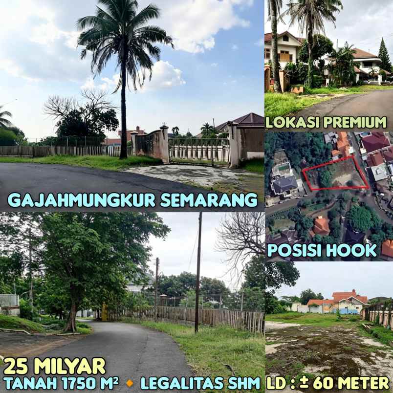 dijual tanah di gajah mungkur semarang