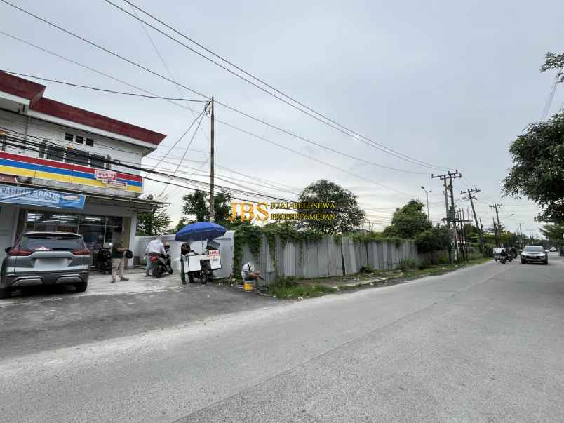 dijual tanah jalan pasar 3 tapian nauli