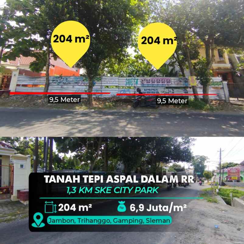 dijual tanah jambon trihanggo