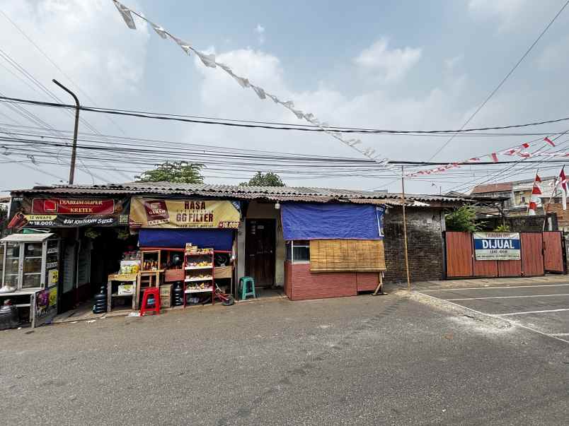 dijual tanah jl h merin no 66 rt 9 rw 4