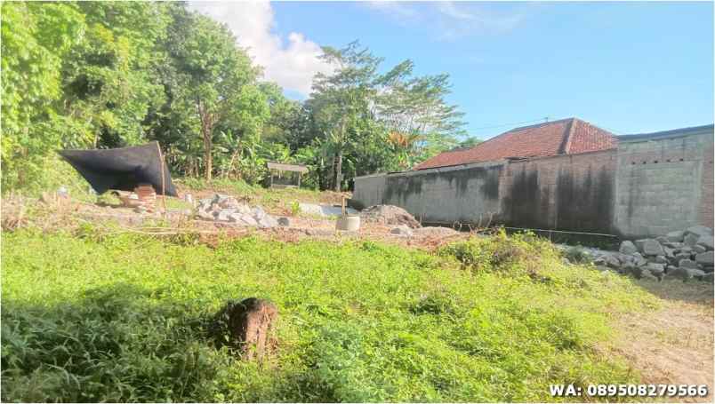 dijual tanah jl jogja wonosari km 9