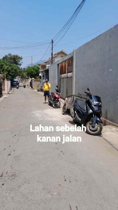 dijual tanah jl kenanga kebun hui