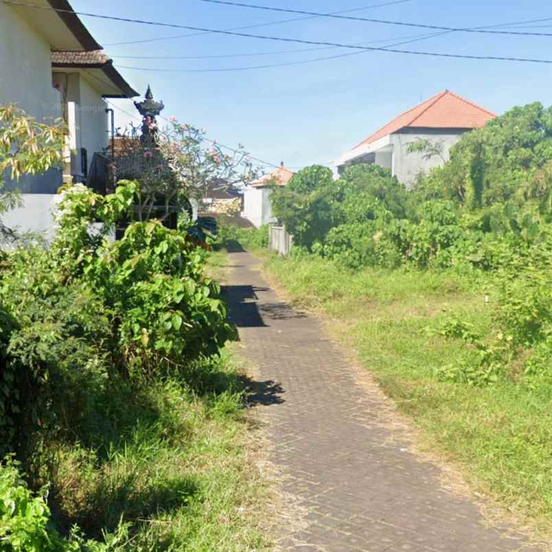 dijual tanah jl raya dalung