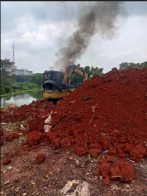 dijual tanah jl raya setu setu kec