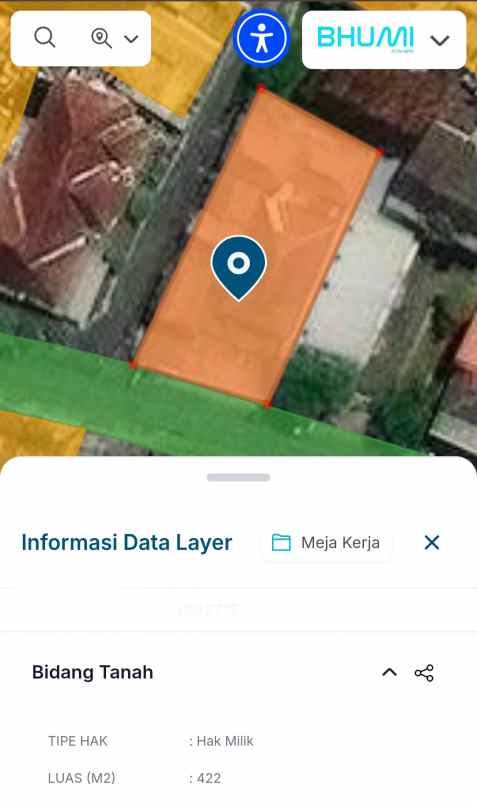 dijual tanah monjali