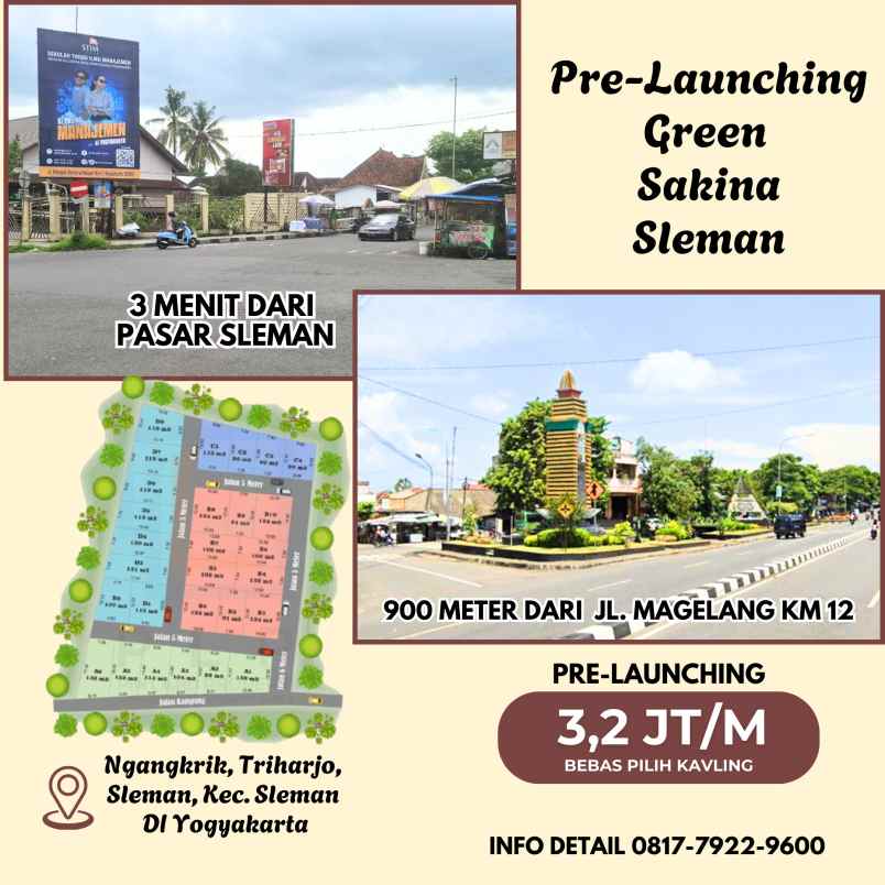 dijual tanah ngangkrik triharjo sleman