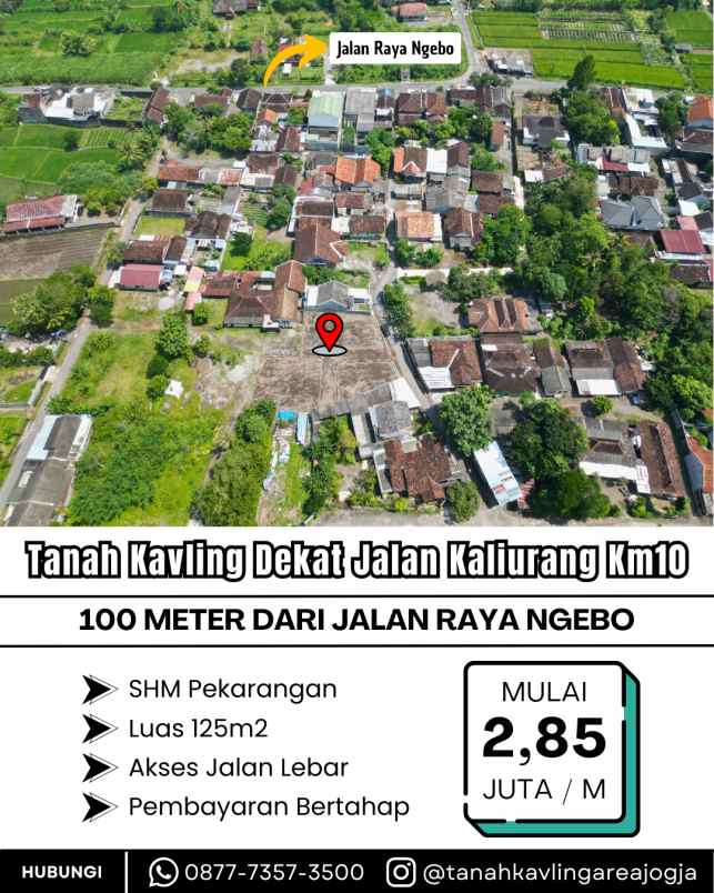 dijual tanah ngebo sukoharjo ngaglik
