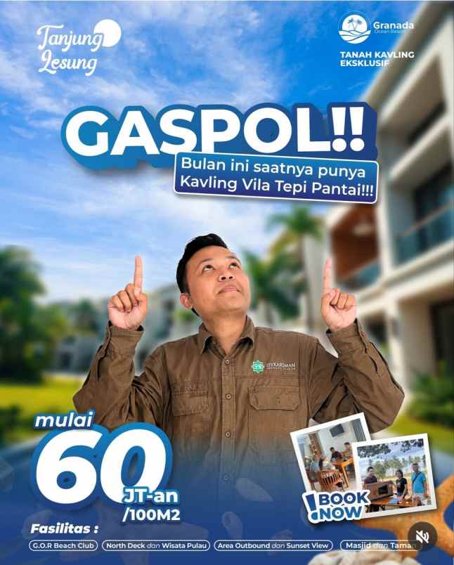 dijual tanah panimbang pandeglang banten