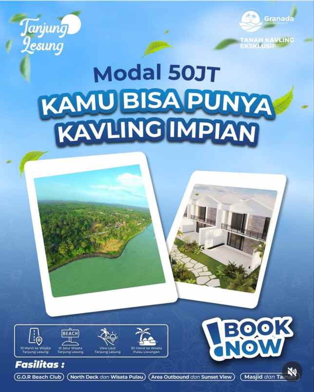 dijual tanah panimbang pandeglang banten