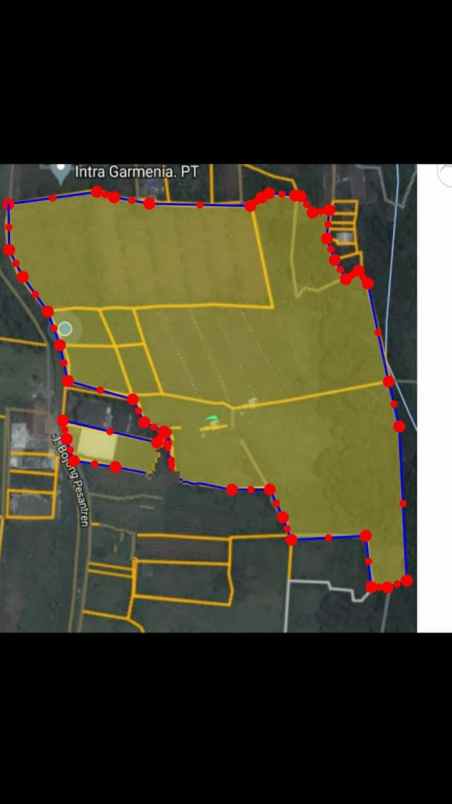 dijual tanah ranggamekar