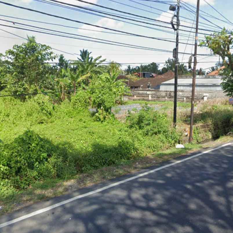 dijual tanah raya denpasar singaraja