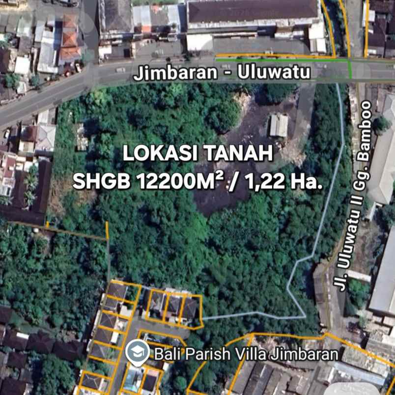 dijual tanah samping mcd kfc udayana