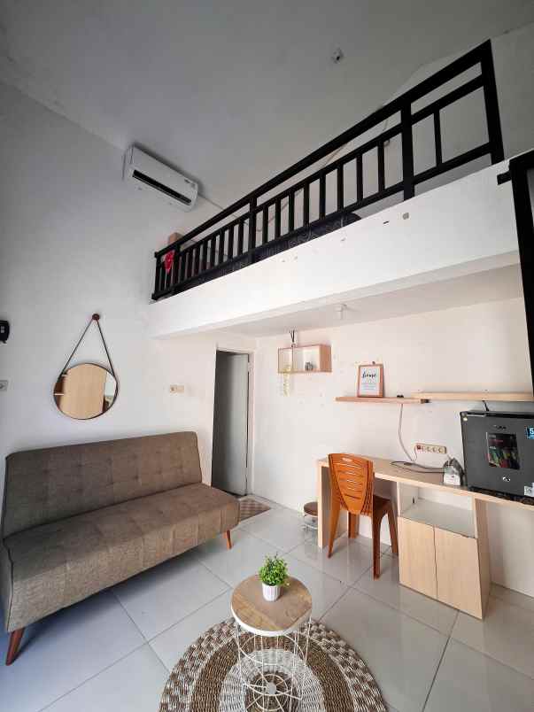 dijual unit villa type mezzanine di wedomartani sleman