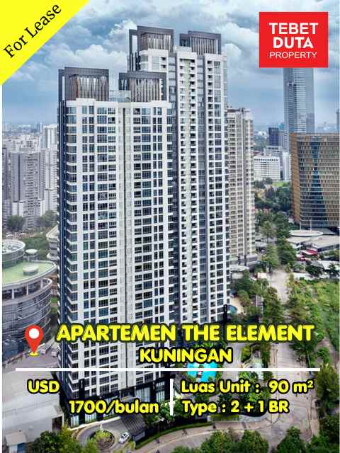 disewakan apartemen jl epicentrum tengah